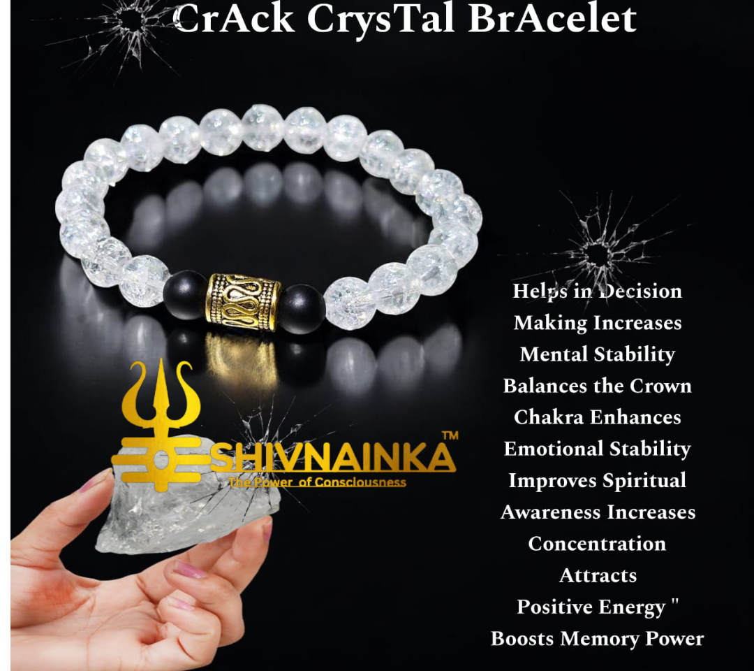 Shivnainka Crack Crystal Bracelet