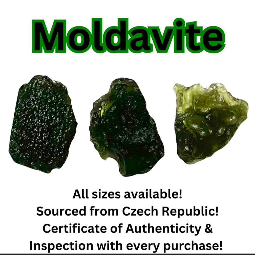 Natural Moldavite Gemstone - Lab Certfied
0.56 gram - 6.30 gram