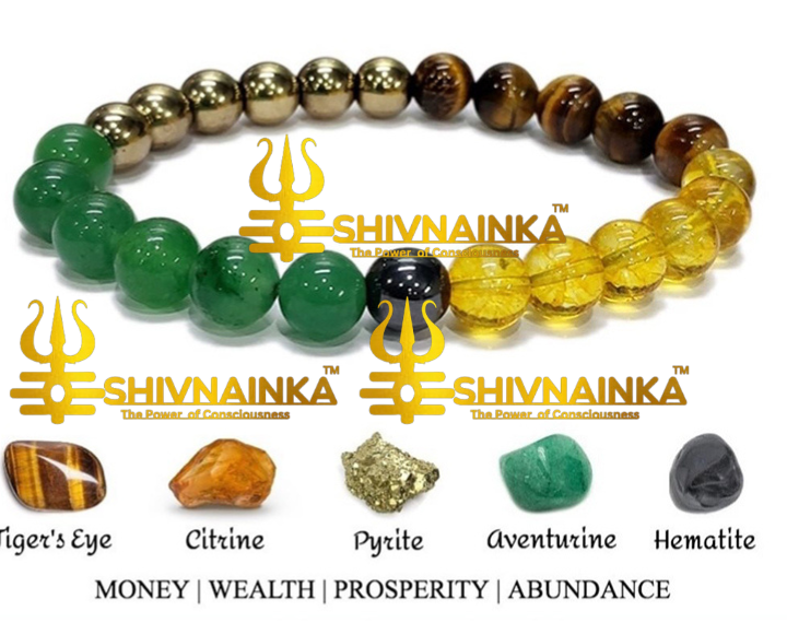 Moneymaker Bracelet energized by Shivnainka Healing.