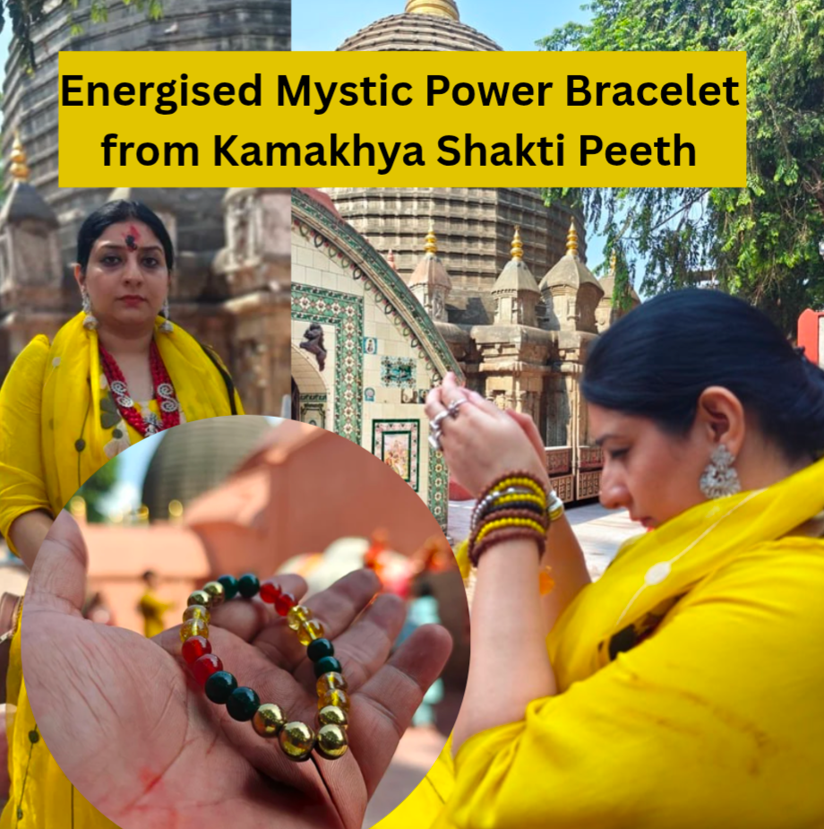 Mystic Power Bracelet Energized at Kamakhya Temple’s Garbh Grah