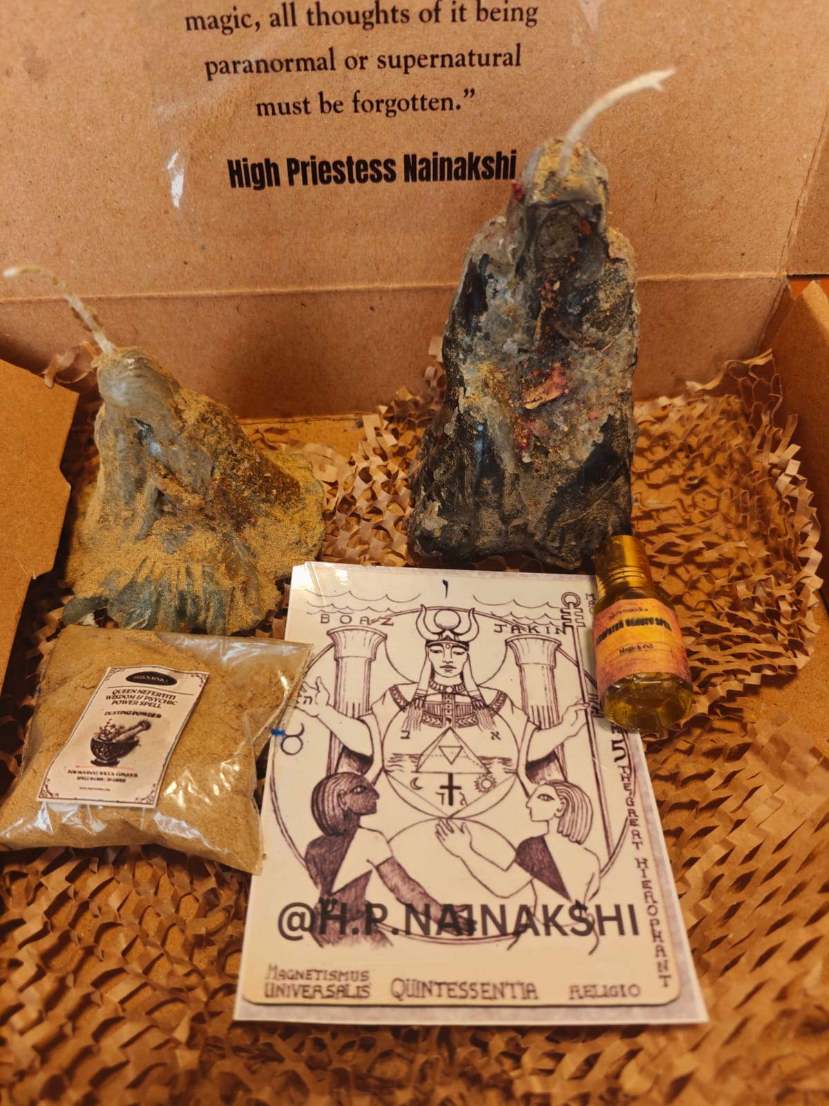 Queen Nefertiti wisdom & psychic power budget friendly spell