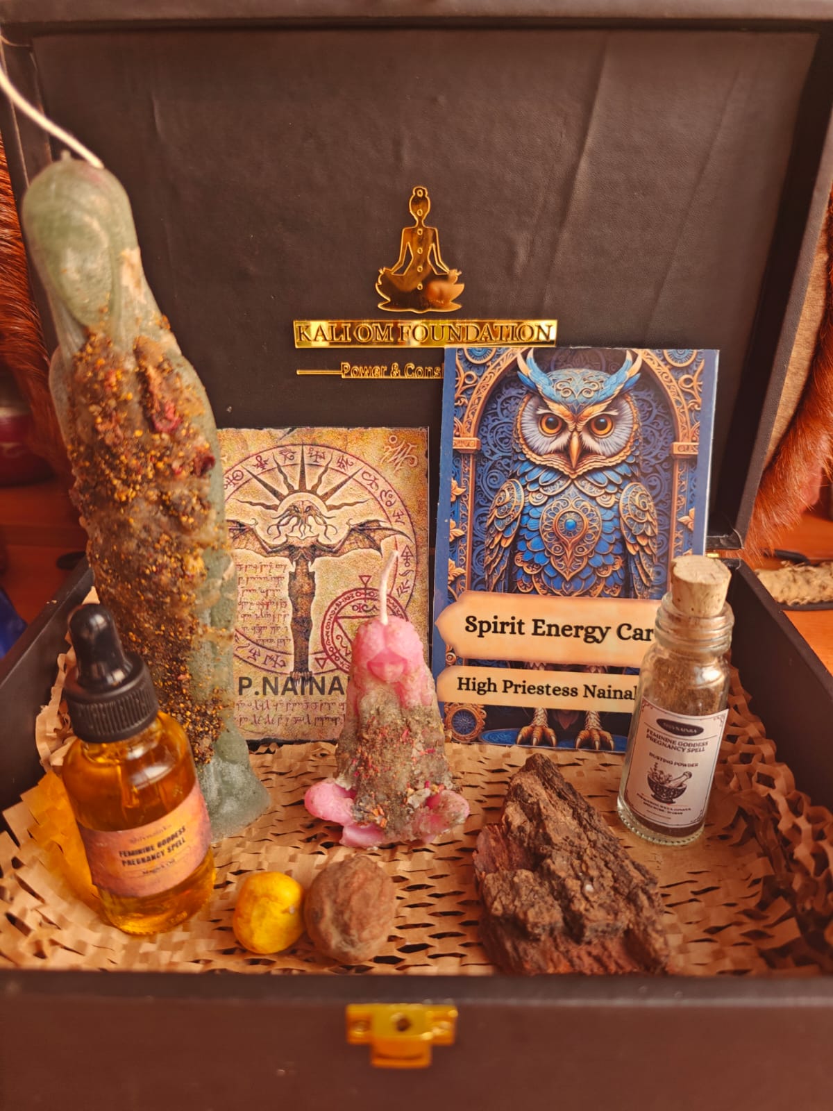 Feminine goddess pregnancy Premium spell kit