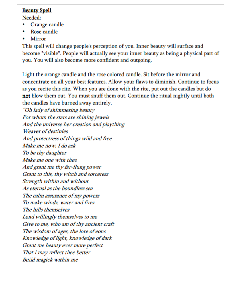 200+ Wiccan spells