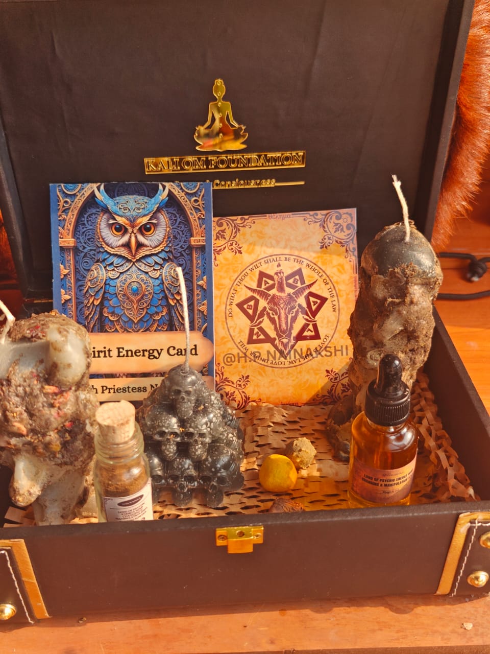 Lord of psychic energy mind changing & manipulation Premium spell kit