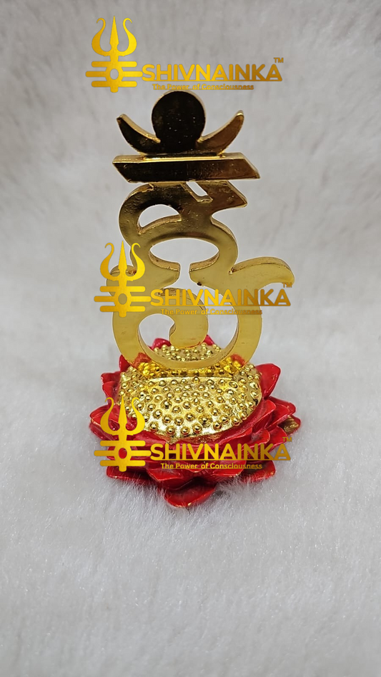 Hum Syllable on Pink Lotus charged by Shivnainka Healing