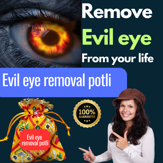 Evil eye removal potli