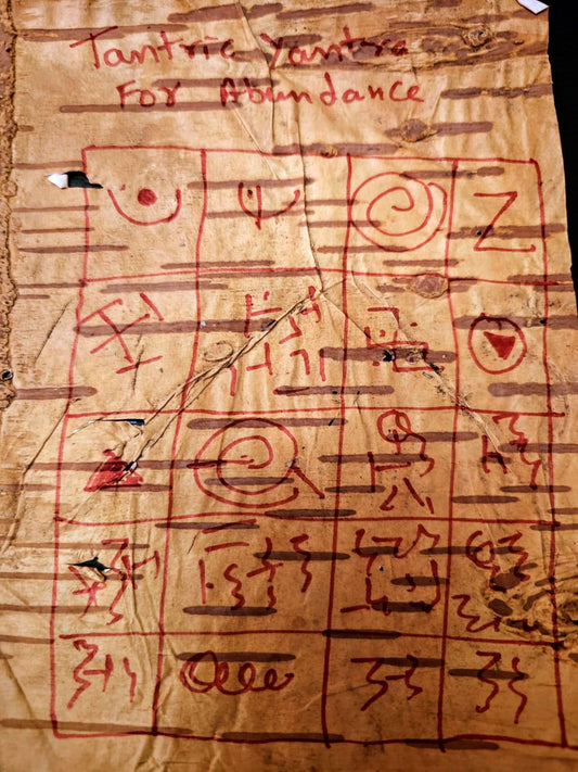 Shivnainka Siddha Tantric Ritual Yantra for Absolute Abundance