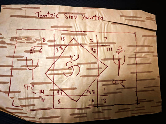 Shivnainka Siddha Tantric Ritual Yantra for Blessings for Lord Shiv