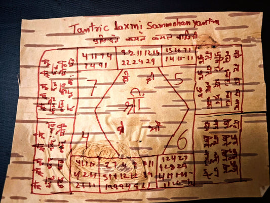 Shivnainka Siddha Tantric Ritual Yantra for Laxmi Sammohan