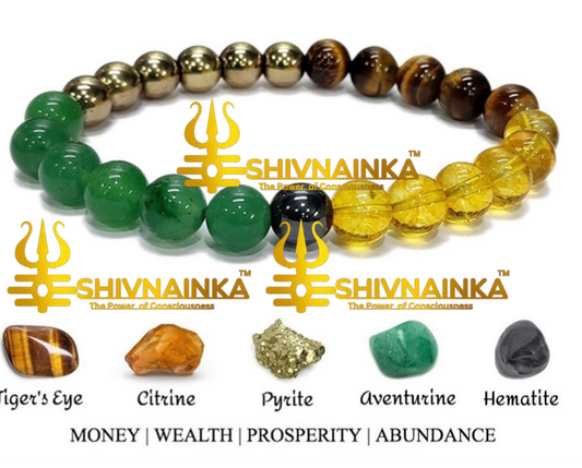 Moneymaker Bracelet energized by Shivnainka Healing.