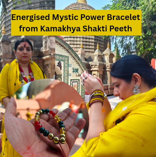 Mystic Power Bracelet Energized at Kamakhya Temple’s Garbh Grah
