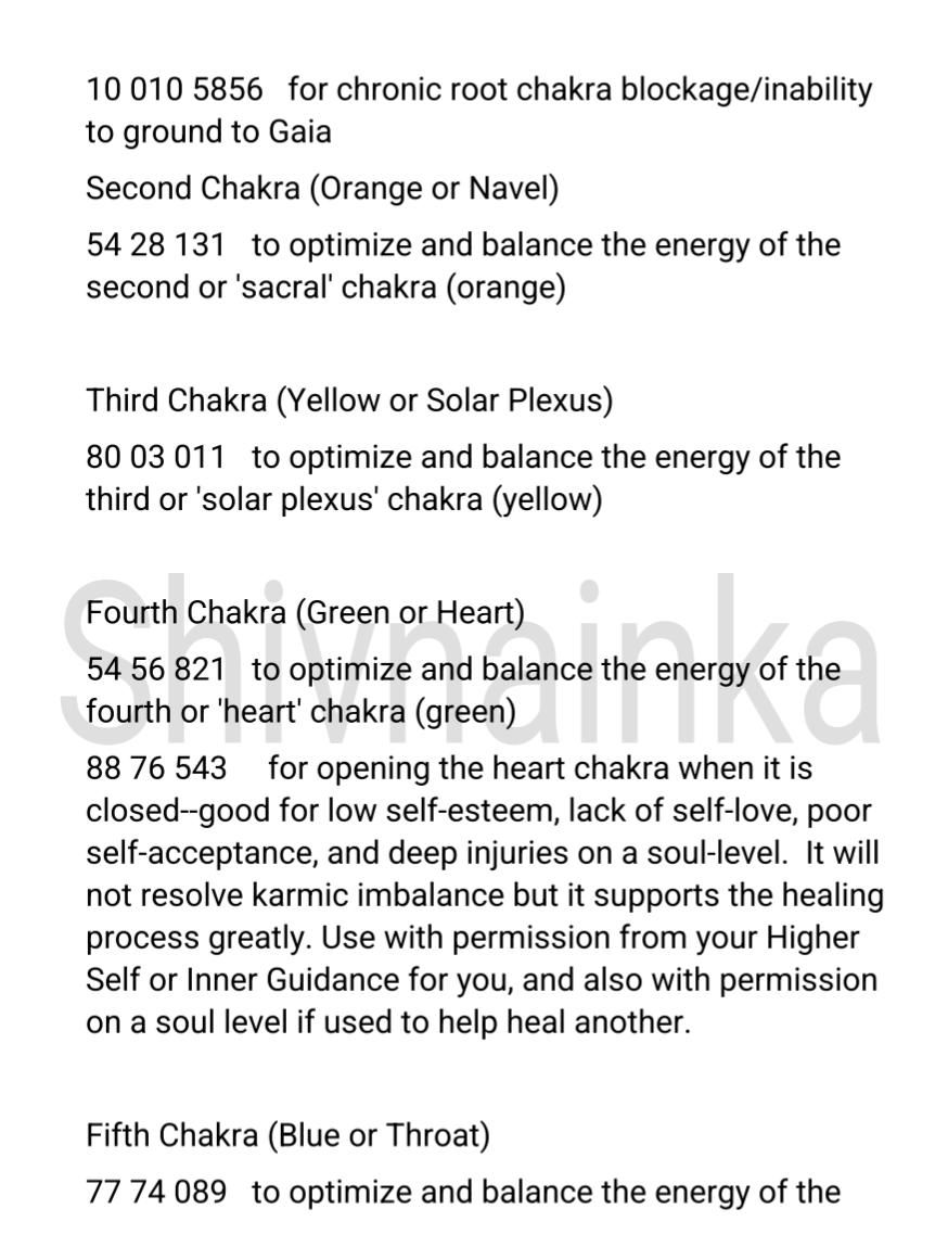 500+ Healing Codes