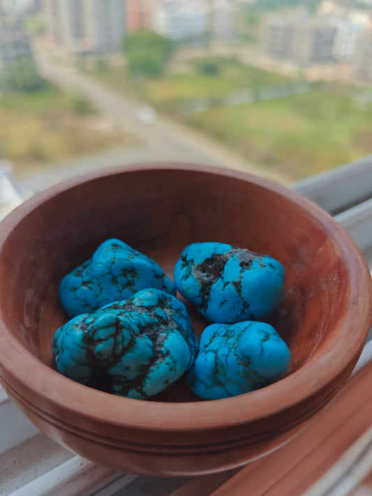 Turquoise chunks