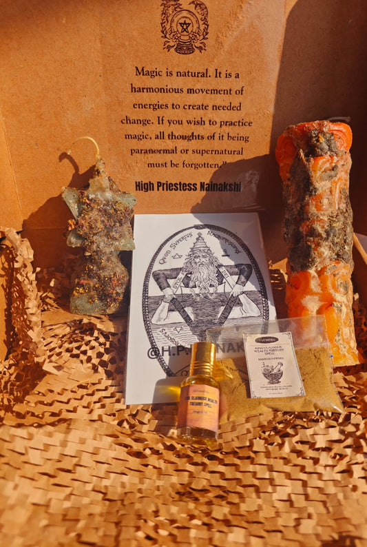 King Clauneck Wealth Treasury budget Friendly Spell Kit