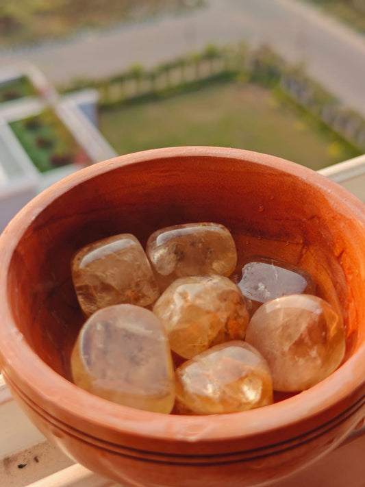 Citrine tumble