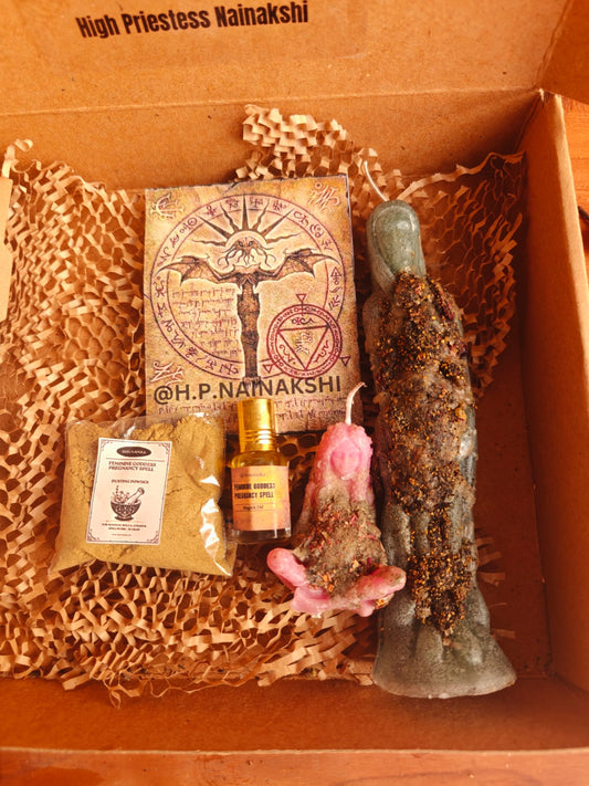 Feminine goddess pregnancy budget friendly spell kit