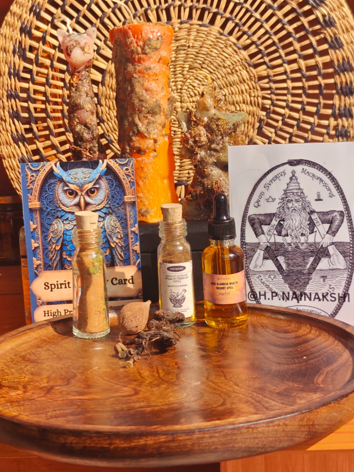 King Clauneck wealth Treasury spell Premium kit